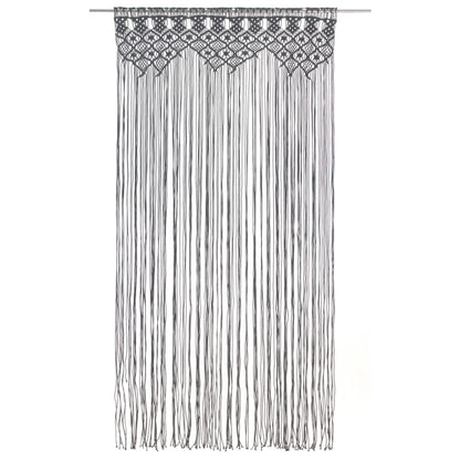Makramee Vorhang 140x240 cm Baumwolle