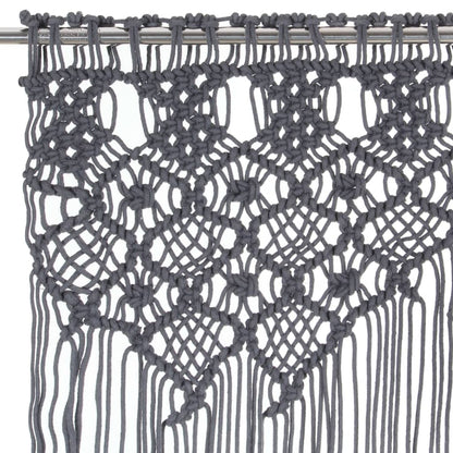 Makramee Vorhang 140x240 cm Baumwolle