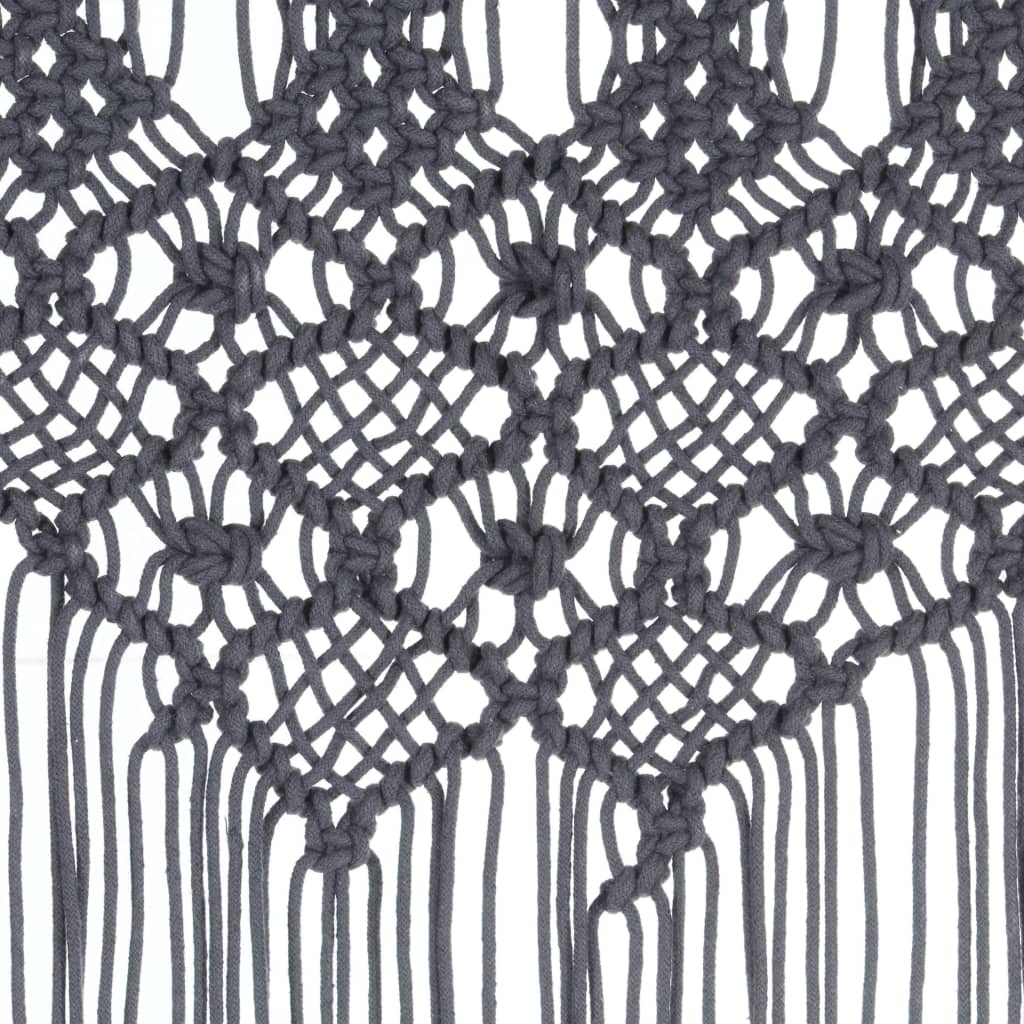 Makramee Vorhang 140x240 cm Baumwolle