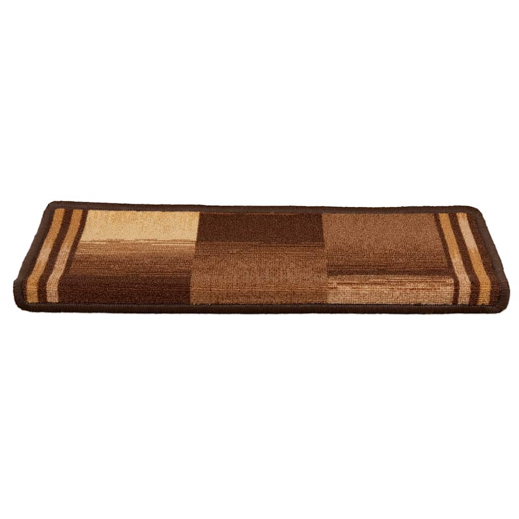 Stufenmatten Selbstklebend 5 Stk. 65x21x4 cm Schwarz Grau