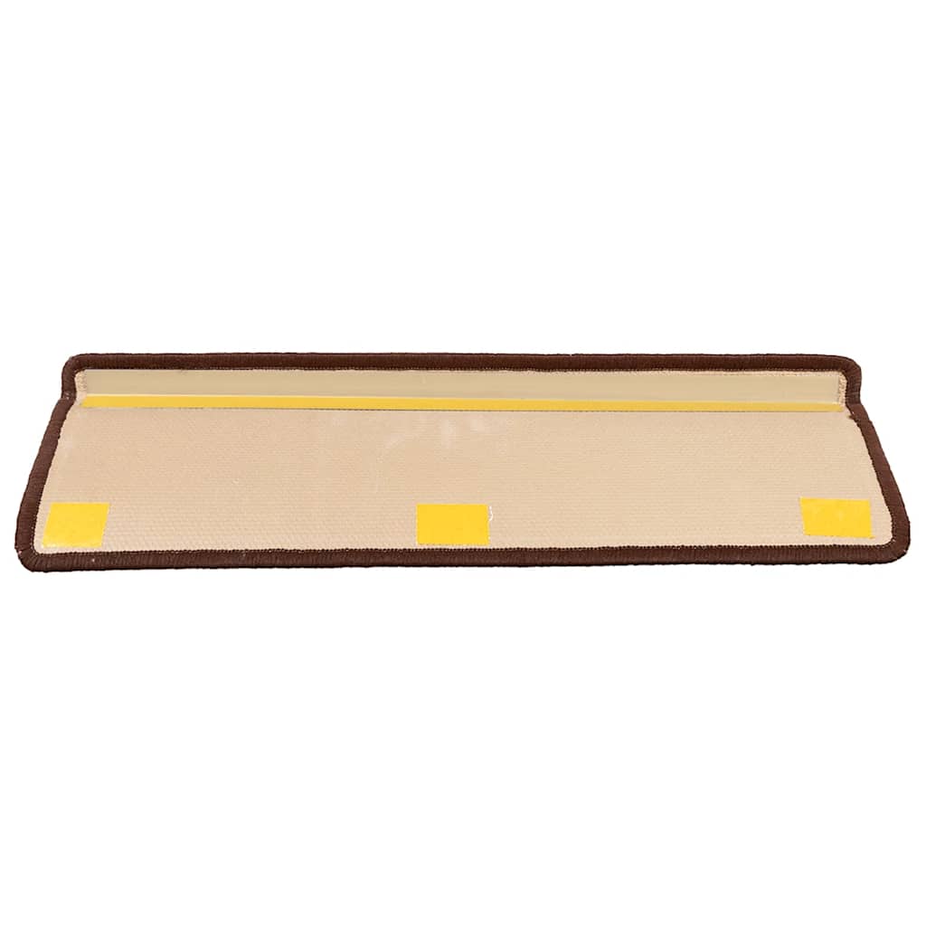 Stufenmatten Selbstklebend 5 Stk. 65x21x4 cm Schwarz Grau