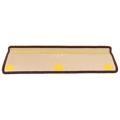 Stufenmatten Selbstklebend 5 Stk. 65x21x4 cm Schwarz Grau