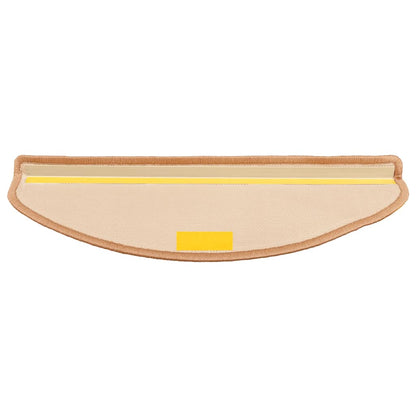 Stufenmatten Selbstklebend 10 Stk 65x21x4 cm Schwarz Grau