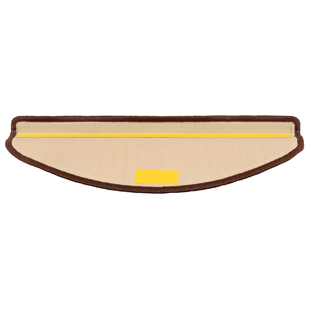 Stufenmatten Selbstklebend 10 Stk 65x21x4 cm Schwarz Grau