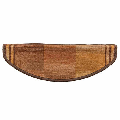 Stufenmatten Selbstklebend 10 Stk 65x21x4 cm Schwarz Grau