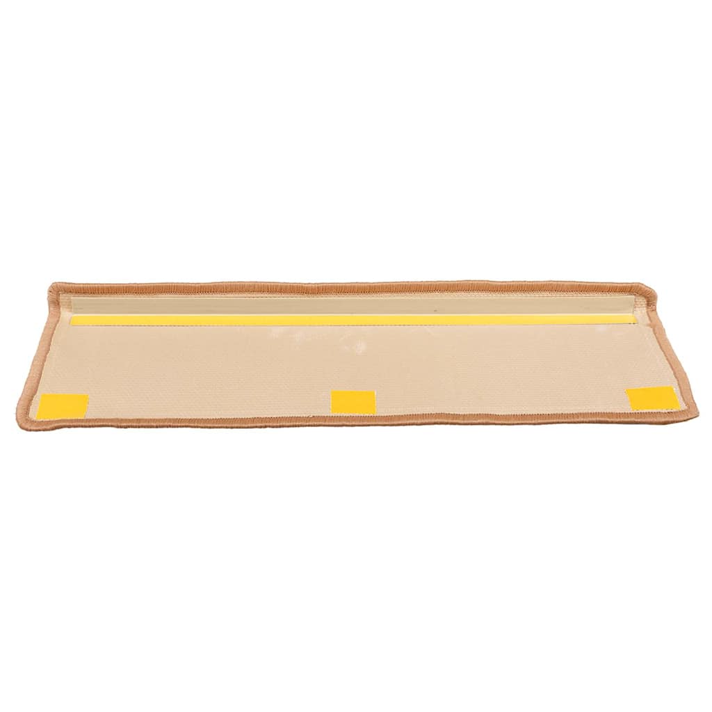 Stufenmatten Selbstklebend 5 Stk. 65x21x4 cm Schwarz Grau