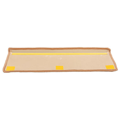 Stufenmatten Selbstklebend 5 Stk. 65x21x4 cm Schwarz Grau