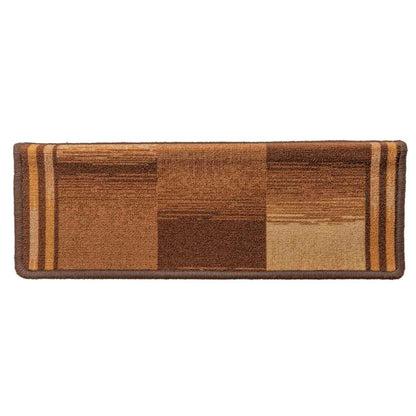 Stufenmatten Selbstklebend 5 Stk. 65x21x4 cm Schwarz Grau