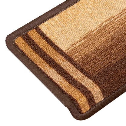 Stufenmatten Selbstklebend 5 Stk. 65x21x4 cm Schwarz Grau
