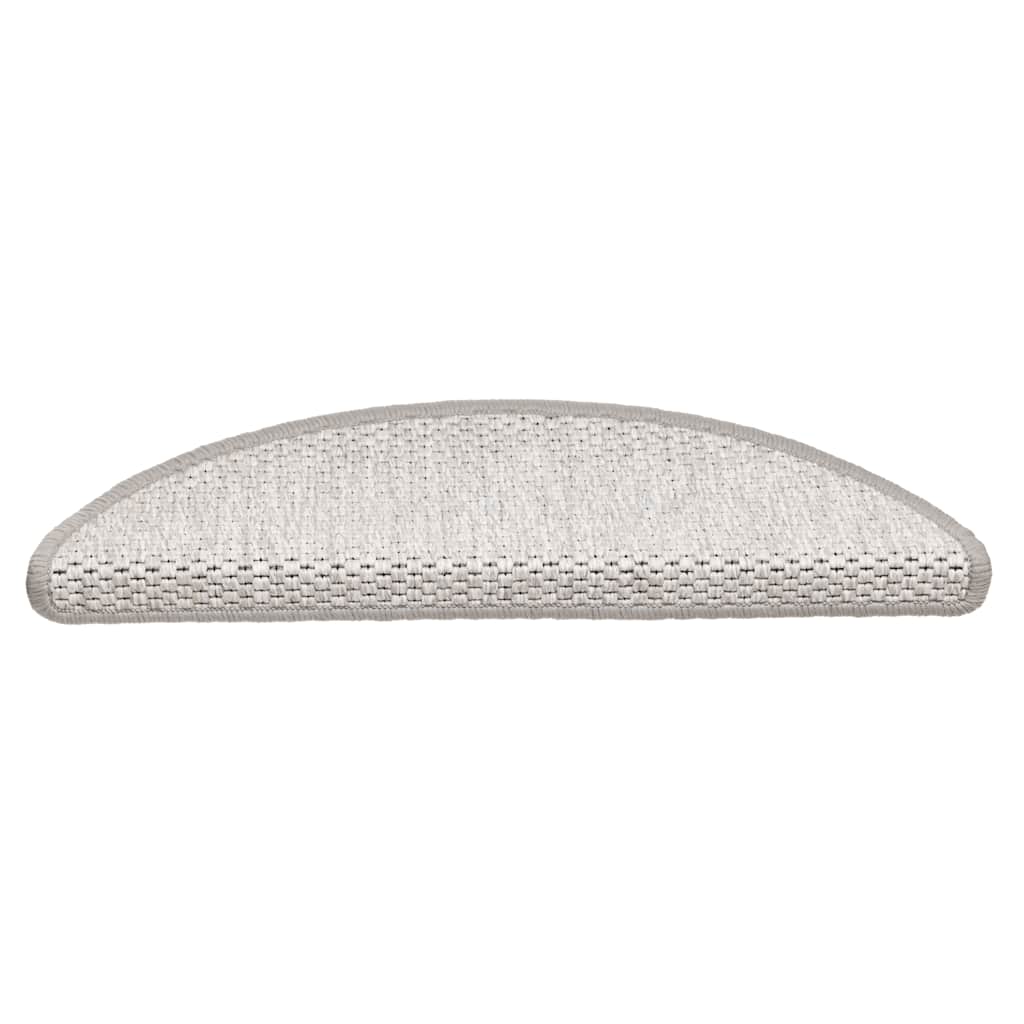 Treppenmatten Selbstklebend Sisal-Optik 15 Stk. 56x17x3cm Blau