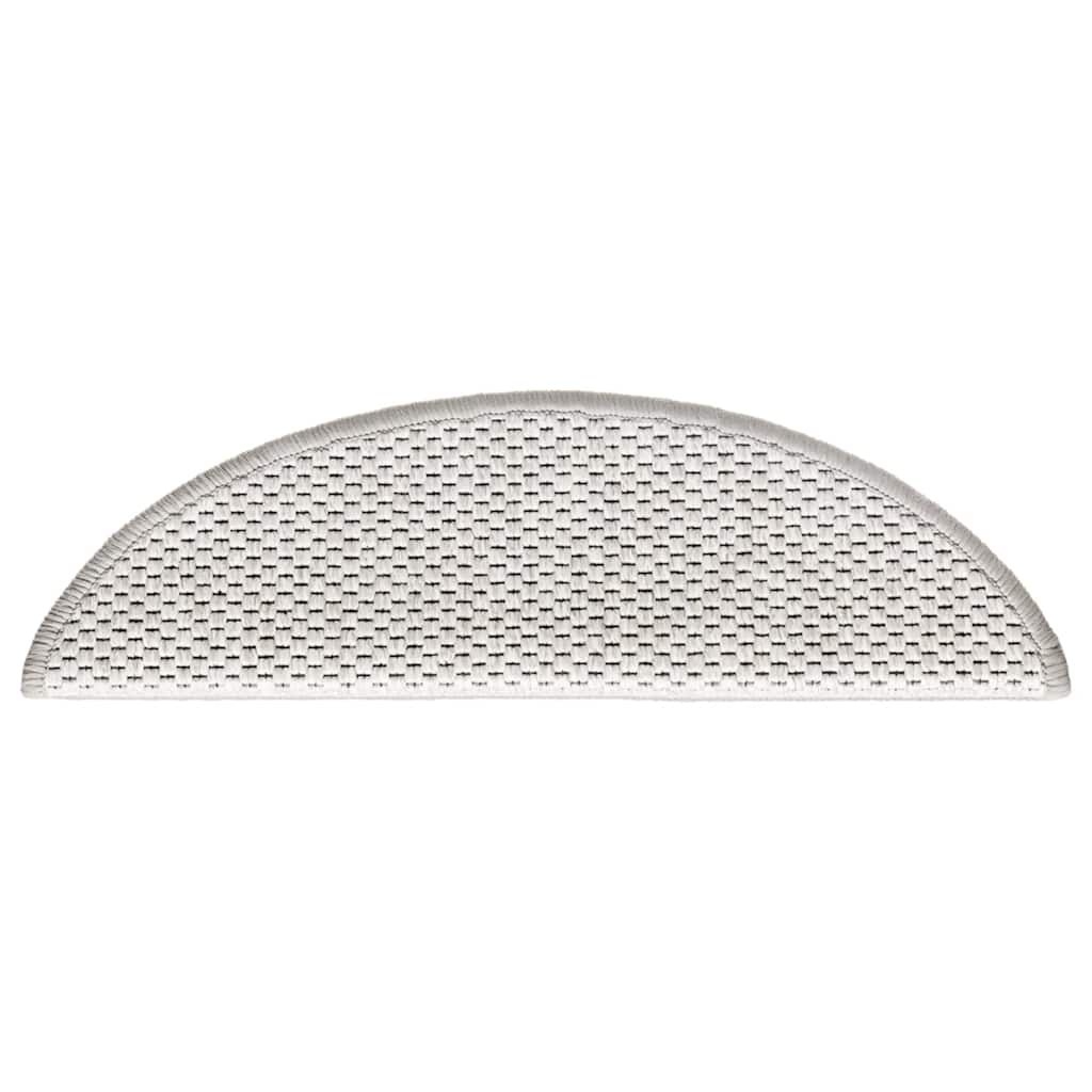 Treppenmatten Selbstklebend Sisal-Optik 15 Stk. 56x17x3cm Blau