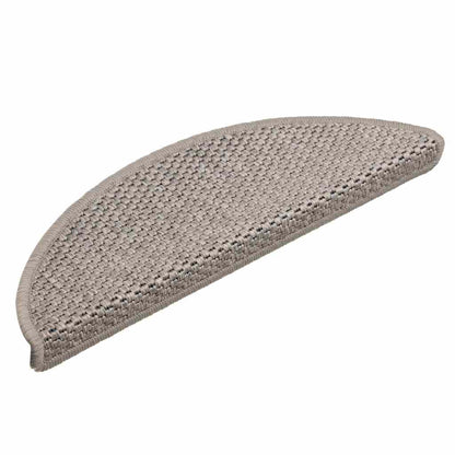 Treppenmatten Selbstklebend Sisal-Optik 15 Stk. 56x17x3cm Blau