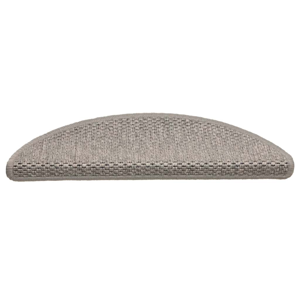 Treppenmatten Selbstklebend Sisal-Optik 15 Stk. 56x17x3cm Blau