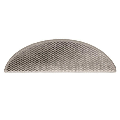 Treppenmatten Selbstklebend Sisal-Optik 15 Stk. 56x17x3cm Blau