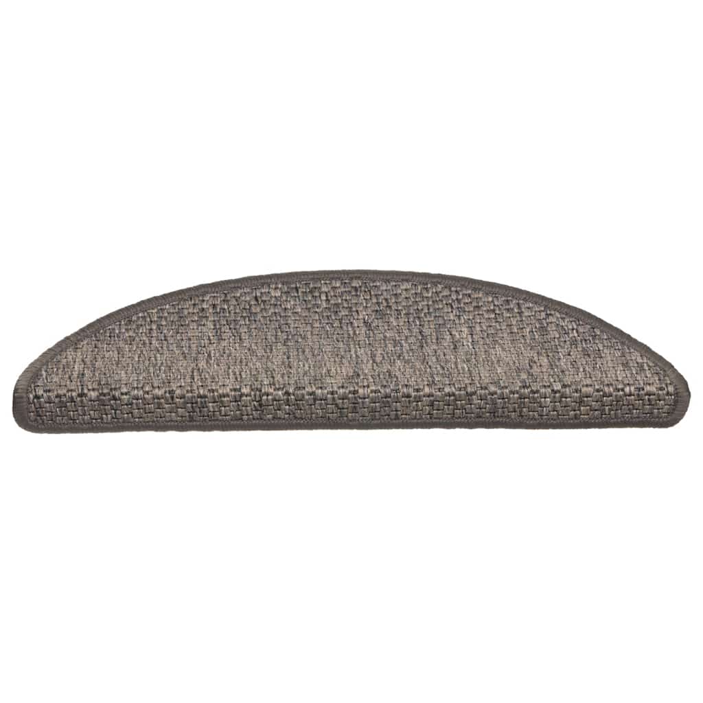 Treppenmatten Selbstklebend Sisal-Optik 15 Stk. 56x17x3cm Blau