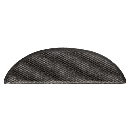 Treppenmatten Selbstklebend Sisal-Optik 15 Stk. 56x17x3cm Blau