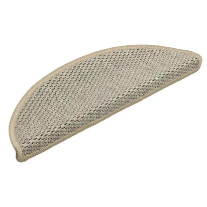 Treppenmatten Selbstklebend Sisal-Optik 15 Stk. 56x17x3cm Blau