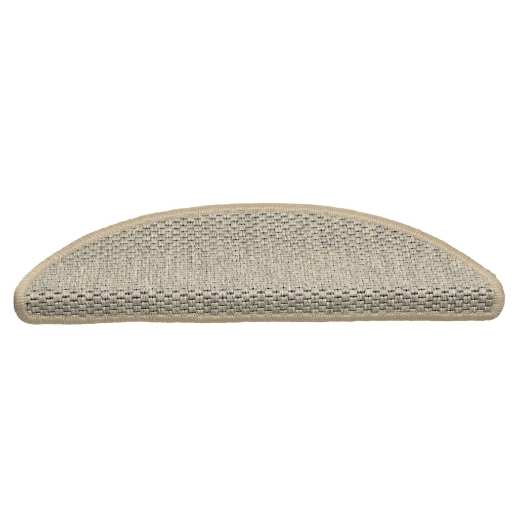 Treppenmatten Selbstklebend Sisal-Optik 15 Stk. 56x17x3cm Blau