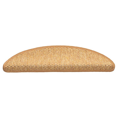 Treppenmatten Selbstklebend Sisal-Optik 15 Stk. 56x17x3cm Blau
