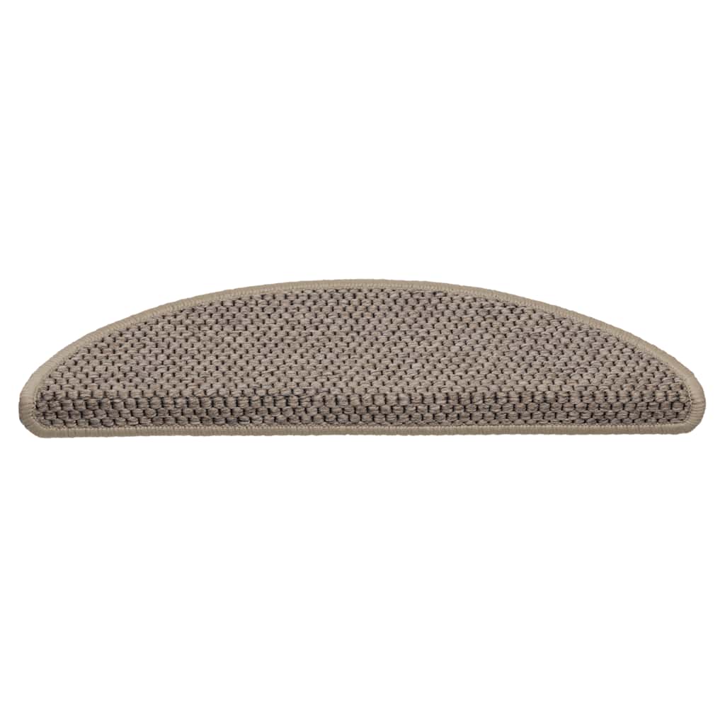 Treppenmatten Selbstklebend Sisal-Optik 15 Stk. 56x17x3cm Blau