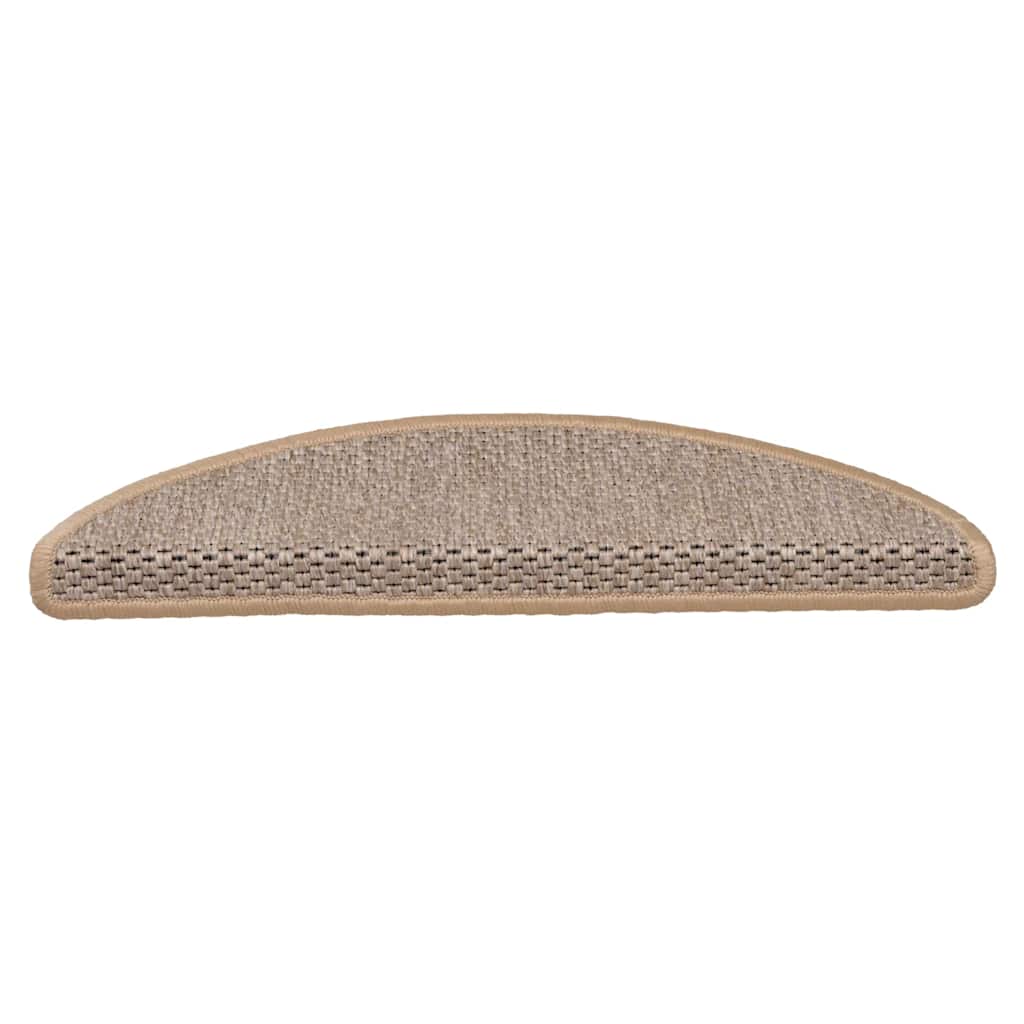 Treppenmatten Selbstklebend Sisal-Optik 15 Stk. 56x17x3cm Blau