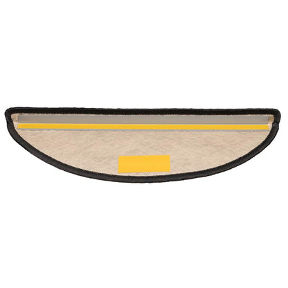 Treppenmatten Selbstklebend Sisal-Look 15 Stk. 65x21x4 Platina