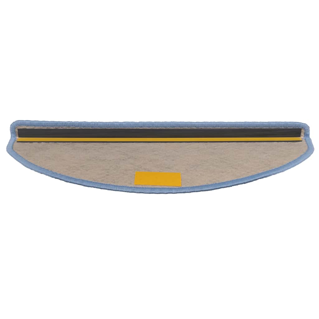 Treppenmatten Selbstklebend Sisal-Look 15 Stk. 65x21x4 Platina