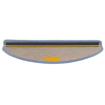 Treppenmatten Selbstklebend Sisal-Look 15 Stk. 65x21x4 Platina