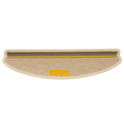 Treppenmatten Selbstklebend Sisal-Look 15 Stk. 65x21x4 Platina