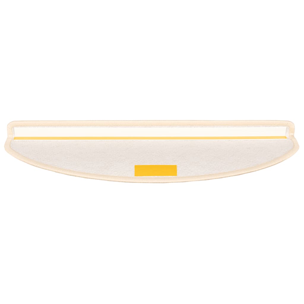 Stufenmatten 15 Stk. 56x17x3 cm Braun Halbrund