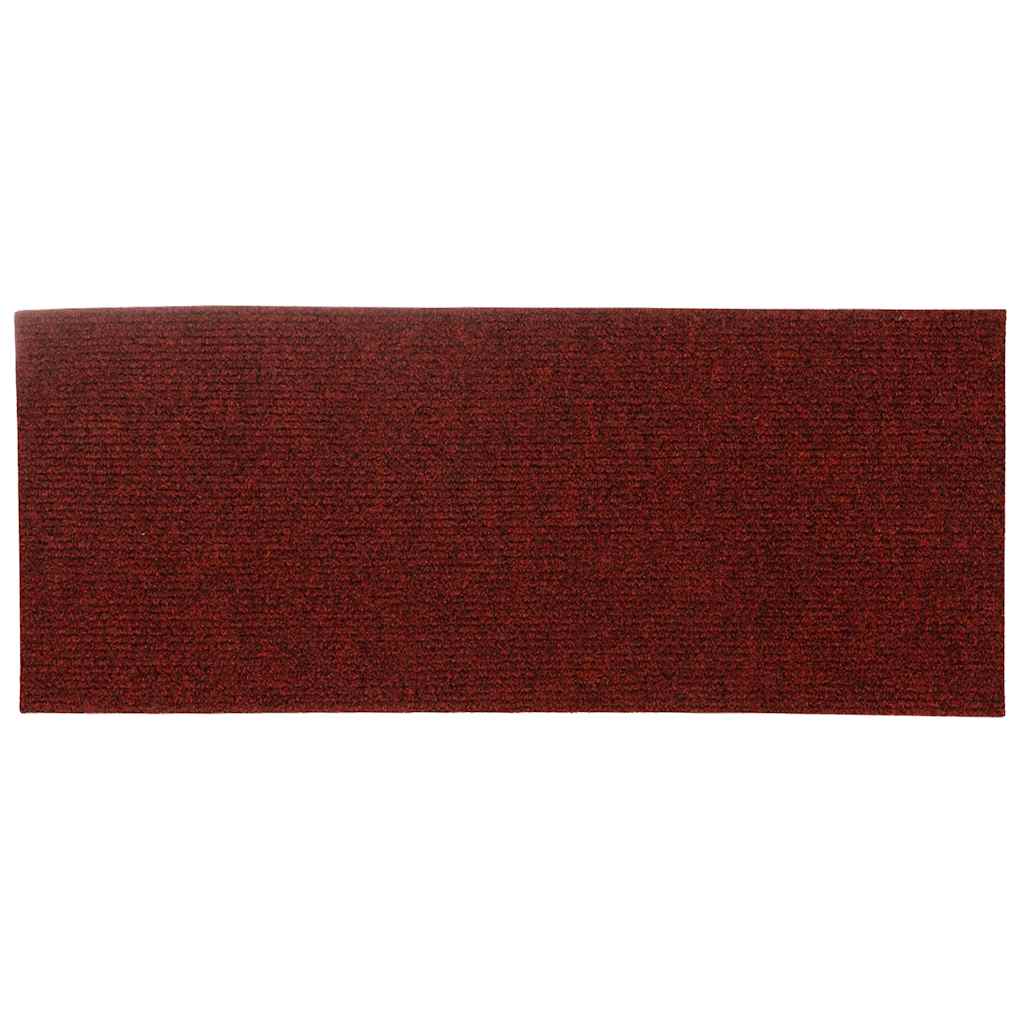 Stufenmatten Selbstklebend 15 Stk. 60x25 cm Hellbraun Rechteckig