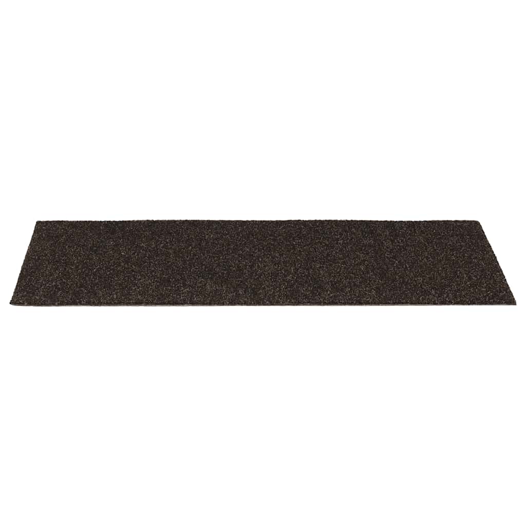 Stufenmatten Selbstklebend 15 Stk. 60x25 cm Hellbraun Rechteckig