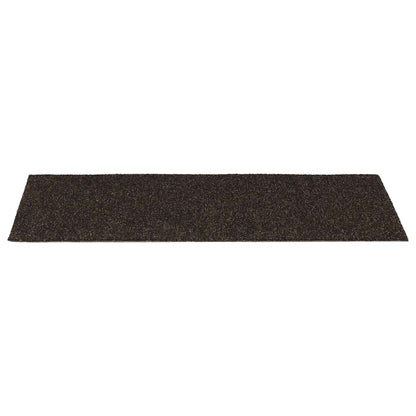 Stufenmatten Selbstklebend 15 Stk. 60x25 cm Hellbraun Rechteckig