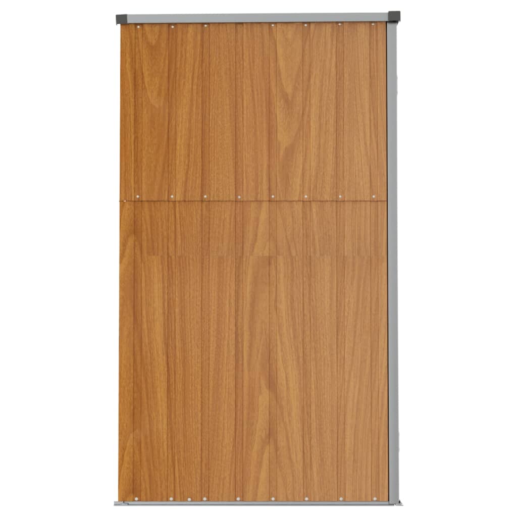 Gerätehaus 161X89X161 Cm Verzinkter Stahl