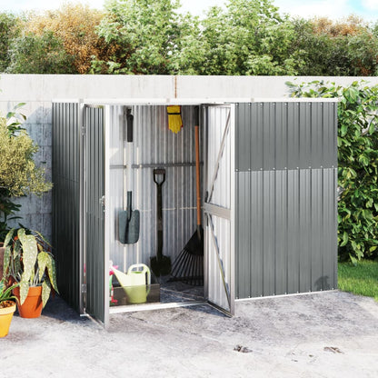 Gerätehaus 161X89X161 Cm Verzinkter Stahl
