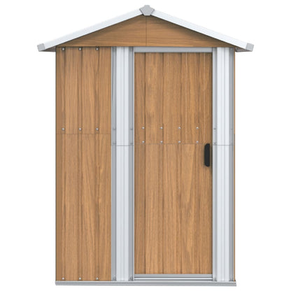 Gartenhaus 126X97,5X177 Cm Verzinkter Stahl