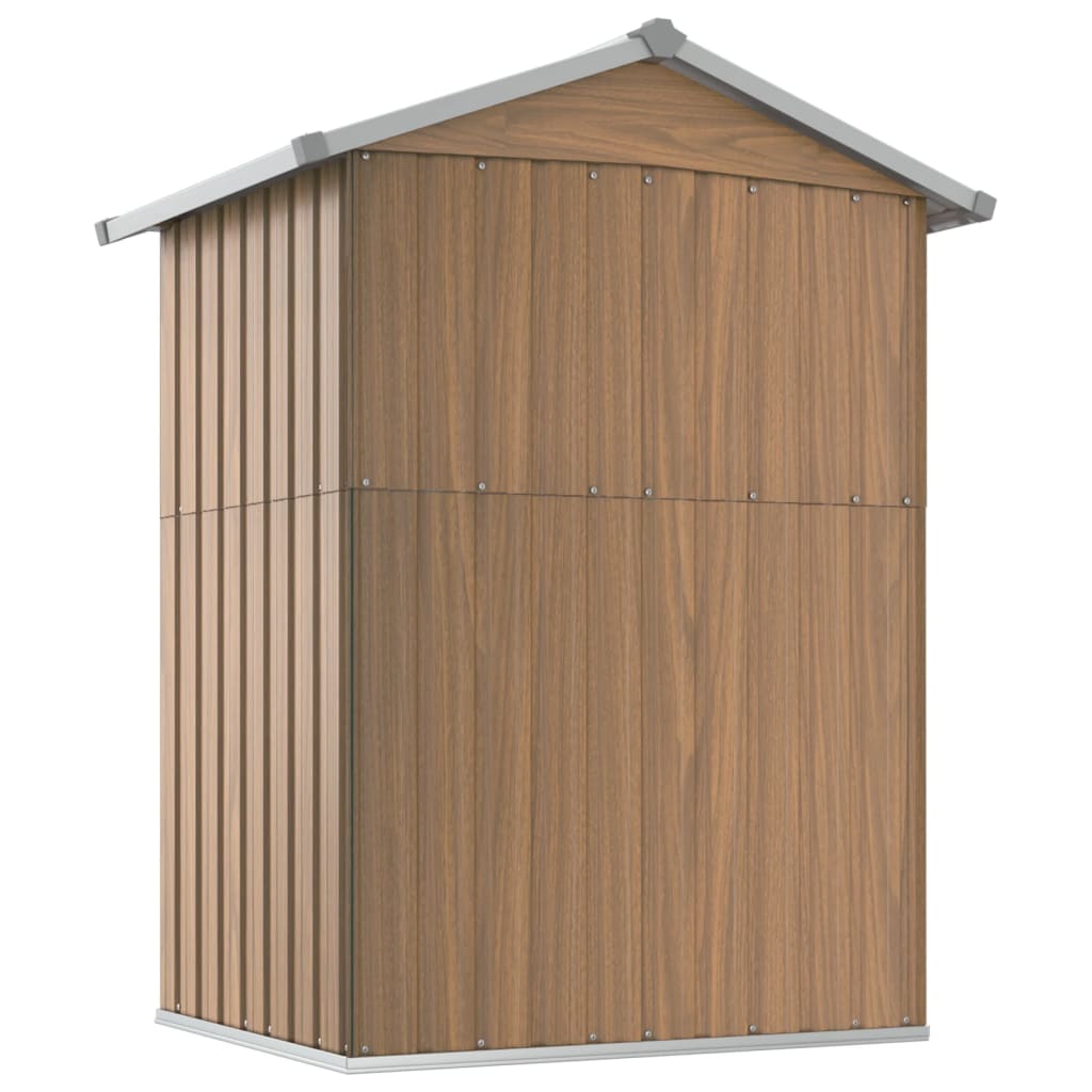 Gartenhaus 126X97,5X177 Cm Verzinkter Stahl