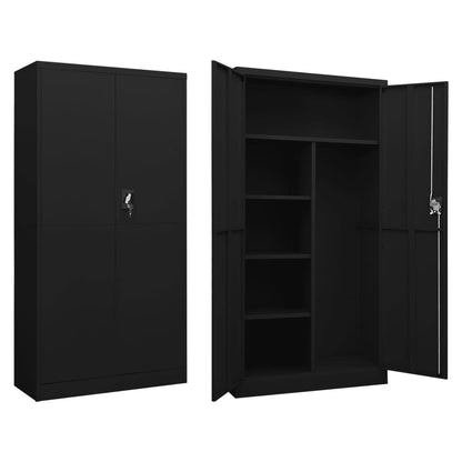 Schließfachschrank 90X40X180 Cm Stahl