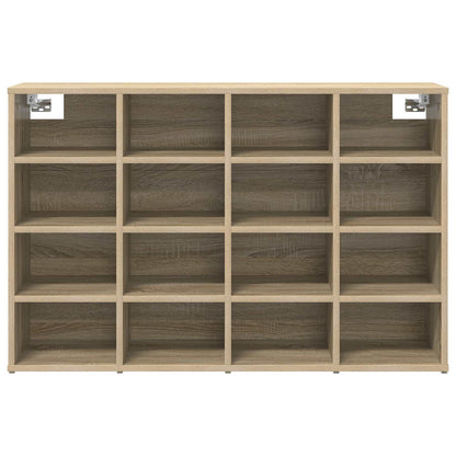 Schuhschrank mit Regal Weiß 103 x 30 x 67 cm Holzwerkstoff