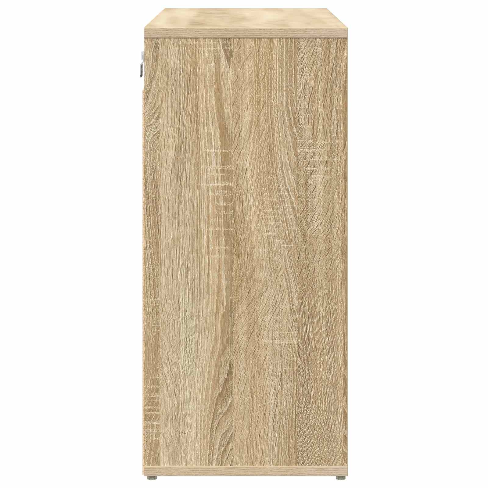 Schuhschrank mit Regal Weiß 103 x 30 x 67 cm Holzwerkstoff