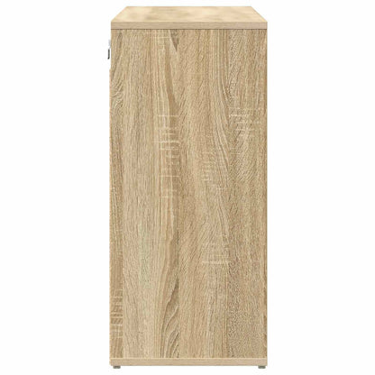 Schuhschrank mit Regal Weiß 103 x 30 x 67 cm Holzwerkstoff