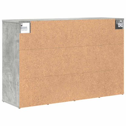 Schuhschrank mit Regal Weiß 103 x 30 x 67 cm Holzwerkstoff