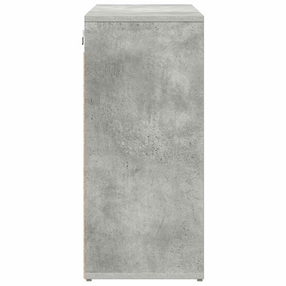 Schuhschrank mit Regal Weiß 103 x 30 x 67 cm Holzwerkstoff