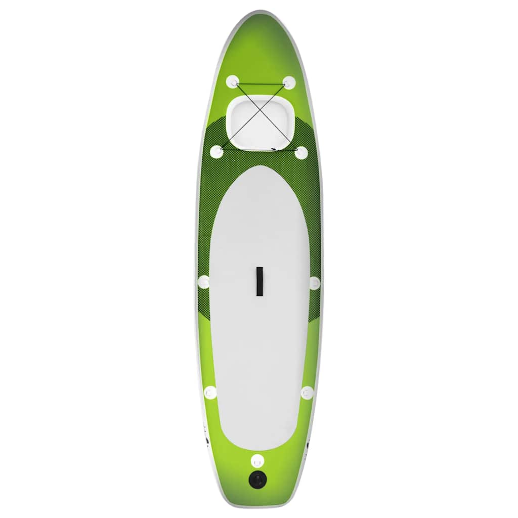 SUP-Board-Set Aufblasbar Rot 300x76x10 cm