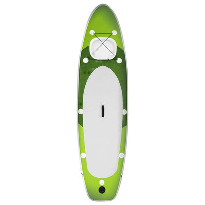 SUP-Board-Set Aufblasbar Rot 300x76x10 cm