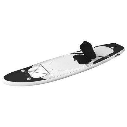 SUP-Board-Set Aufblasbar Rot 300x76x10 cm