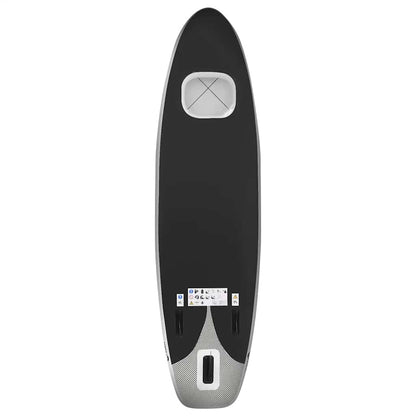 SUP-Board-Set Aufblasbar Rot 300x76x10 cm
