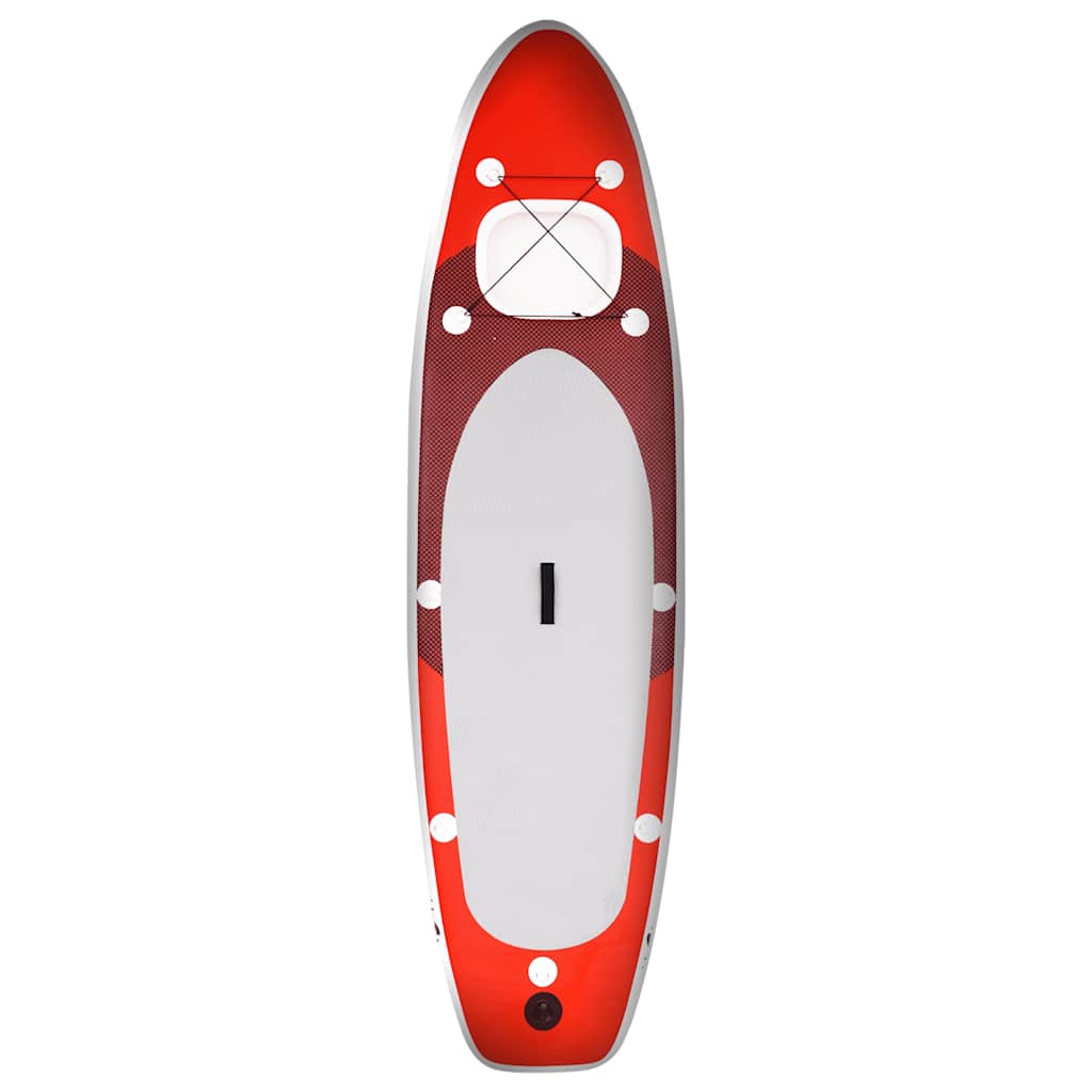 SUP-Board-Set Aufblasbar Schwarz 360x81x10 cm