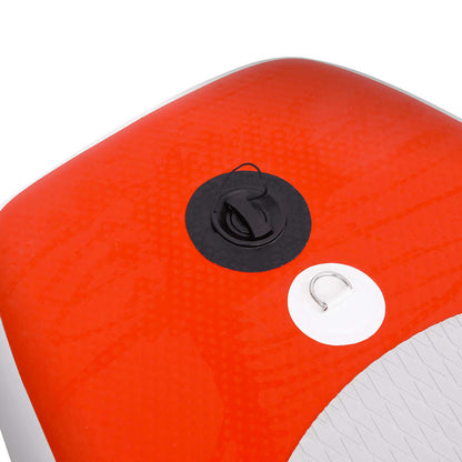SUP-Board-Set Aufblasbar Schwarz 360x81x10 cm