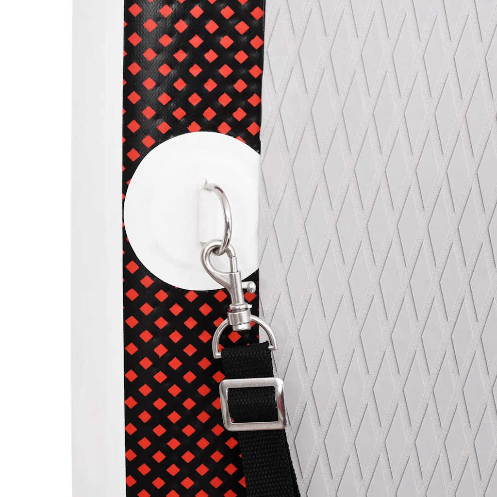 SUP-Board-Set Aufblasbar Schwarz 360x81x10 cm
